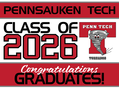 PennTech Class of 2026 Yard Sign